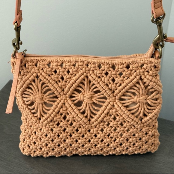 Sonoma Goods For Life Kaia Rope Crossbody Bag - Picture 1 of 11